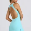 Vestito da tennis Soft Active con schiena scoperta in colore Aqua Vestito da tennis Soft Active con schiena scoperta in colore Aqua