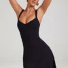 Vestito Jolie con scollo a cuore in nero Vestito Jolie con scollo a cuore in nero