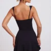 Vestito Jolie con scollo a cuore in nero Vestito Jolie con scollo a cuore in nero