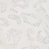Vestito lungo con schiena scoperta e decorazioni Lanai in bianco