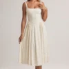 Vestito midi A-line Aireen in Modal con stampa floreale Vestito midi A-line Aireen in Modal con stampa floreale