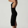 Vestito midi Harlyn con cut-out e schiena scoperta, nero Vestito midi Harlyn con cut-out e schiena scoperta, nero